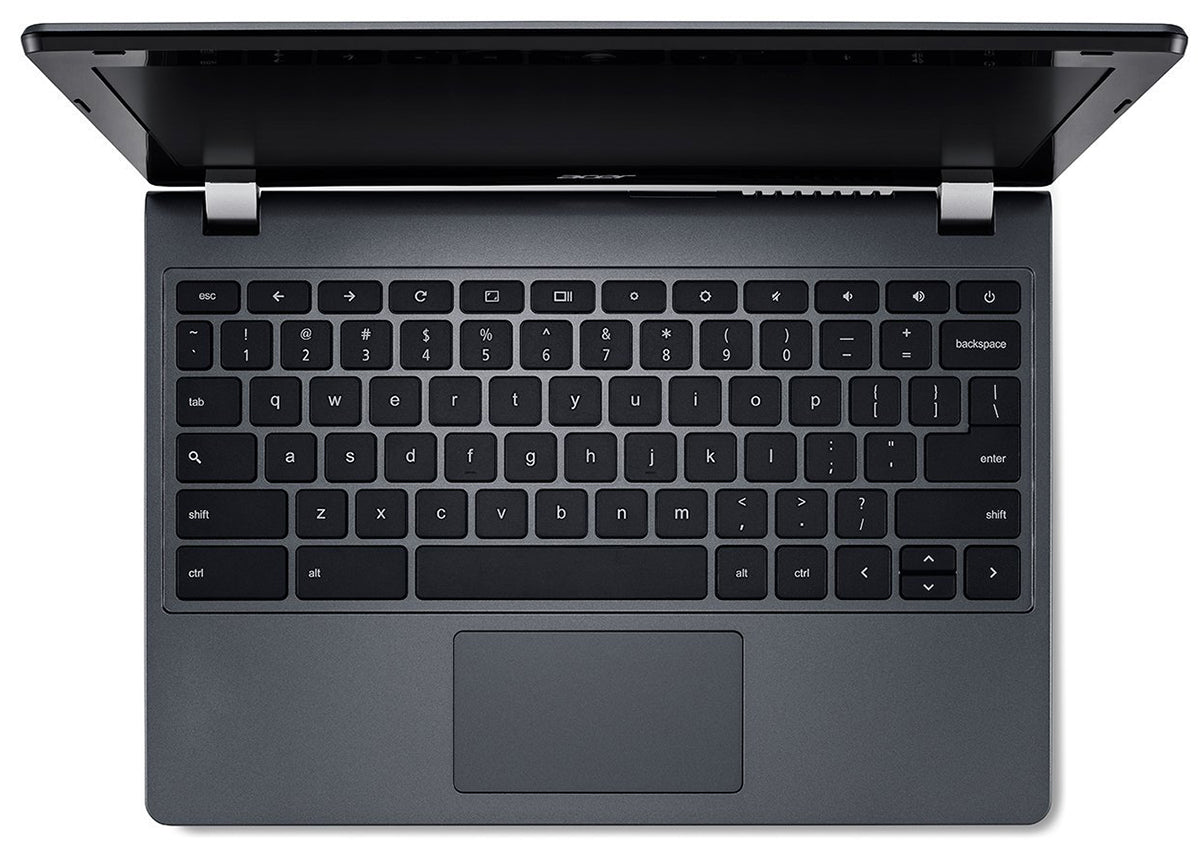 Acer C740 Chromebook | Windows 10 Professional | 128GB Storage | Latest Technology Laptop | Full HD 11.6" Display | 6+ Hours Battery | INTEL Fast Processor | Slim Machine | Grey Color | FREE MOUSE & ORIGINAL CHARGER