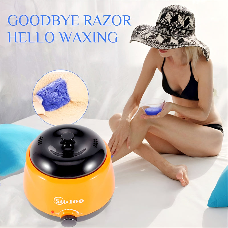 SM100 Electric Wax Heater for Hair Removal – Professional Melting Pot for Depilatory and Paraffin Wax