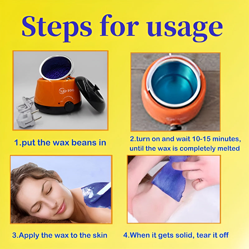 SM100 Electric Wax Heater for Hair Removal – Professional Melting Pot for Depilatory and Paraffin Wax