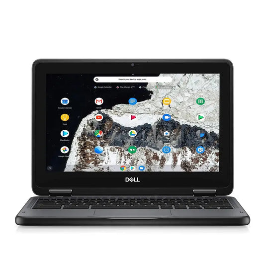 Dell Chromebook 3100 2-in-1 Touch x360 rotatable screen | 4GB RAM | 32GB Storage | Auto Update Until 2029