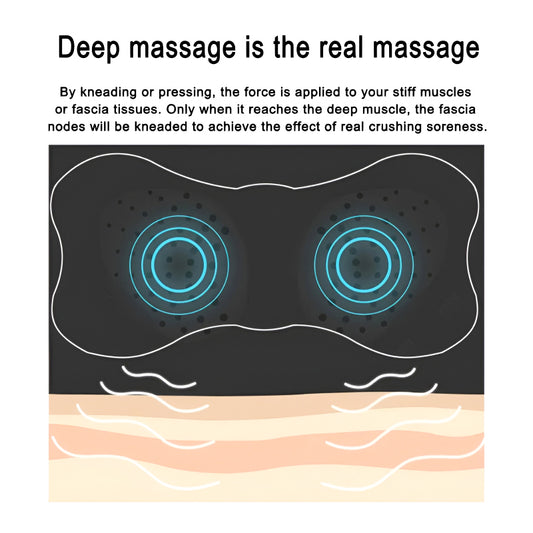 Pack of 2 Mini Electric Massage Sticks with 8 Modes and 19 Intensity Levels