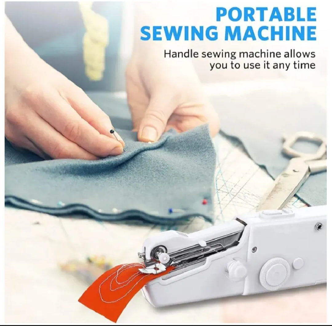 Handy Stitch Portable Cordless Sewing Machine | Quick Fabric Repairs & Easy Stitching Tool (aum)