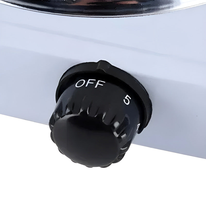 2000W Electric Dual Burner Stove – Portable Double Hot Plate with 5-Level Temperature Control, Spiral Coils & Overheat Protection