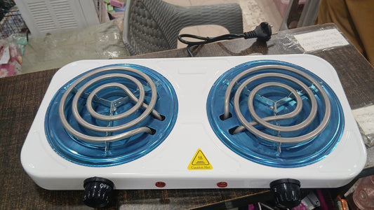 Double Electric Stove | Dual Hot Plate Cooker | Twin Coil Electric Cooking Stove